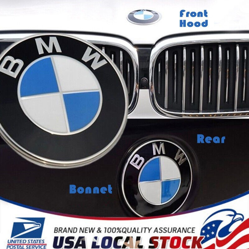 Front Hood Trunk 82mm/3.2" Fit for BMW Badge Emblem 51147057794 NEW💎
