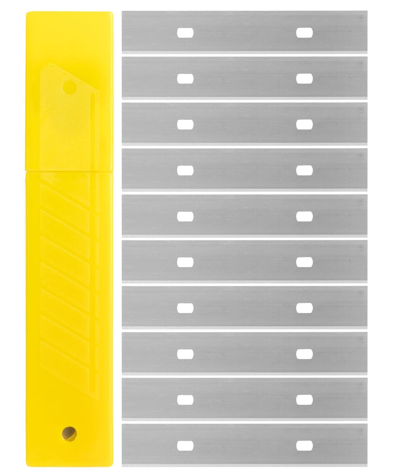 Bates Replacement Scraper Blades, 4 Inch, 10 Pcs, Scraper Blades, Floor Scrap...