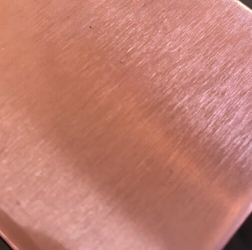 1/8" COPPER SHEET PLATE NEW 2"x2" .125 THICK *CUSTOM SIZES AVAILABLE*