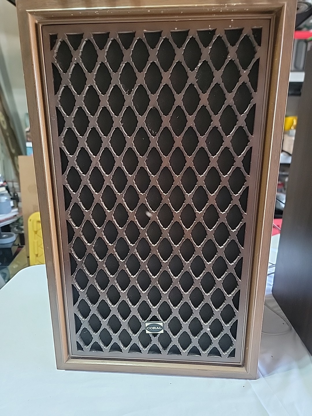 VINTAGE CORAL BX-1005 SPEAKERS TESTED, Rare. Pair