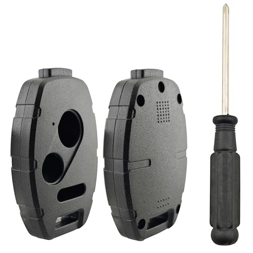 Upgraded No Cutting Required Super Durable Plastic Replacement Key 3 Buttons