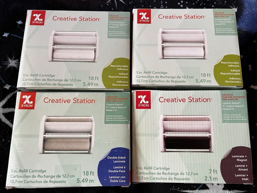 Creative Station Refill Cartridges See Description New