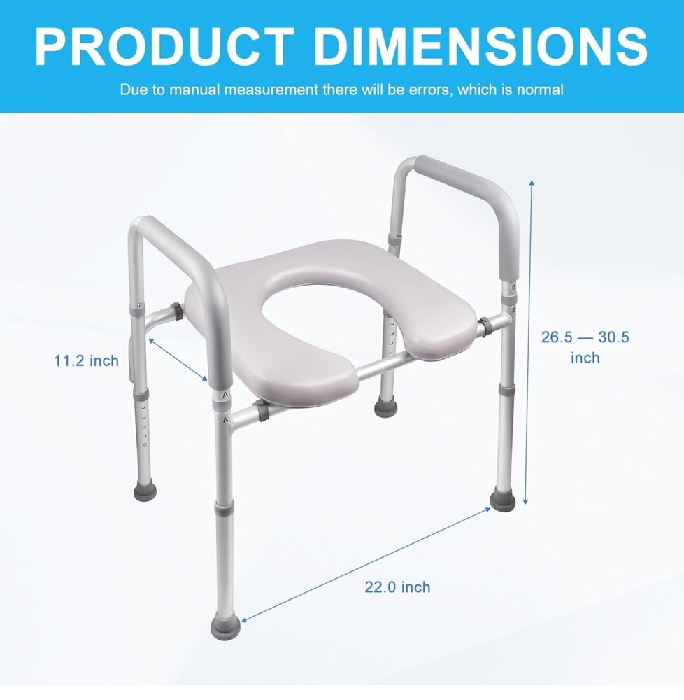 Hotodeal Raised Toliet Seat
