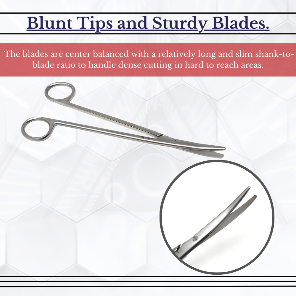 Multipurpose Craft Scissors DIY Projects Sewing Scrapbooking - 7" Curverd Tips