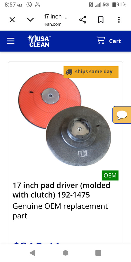 high speed machine pad