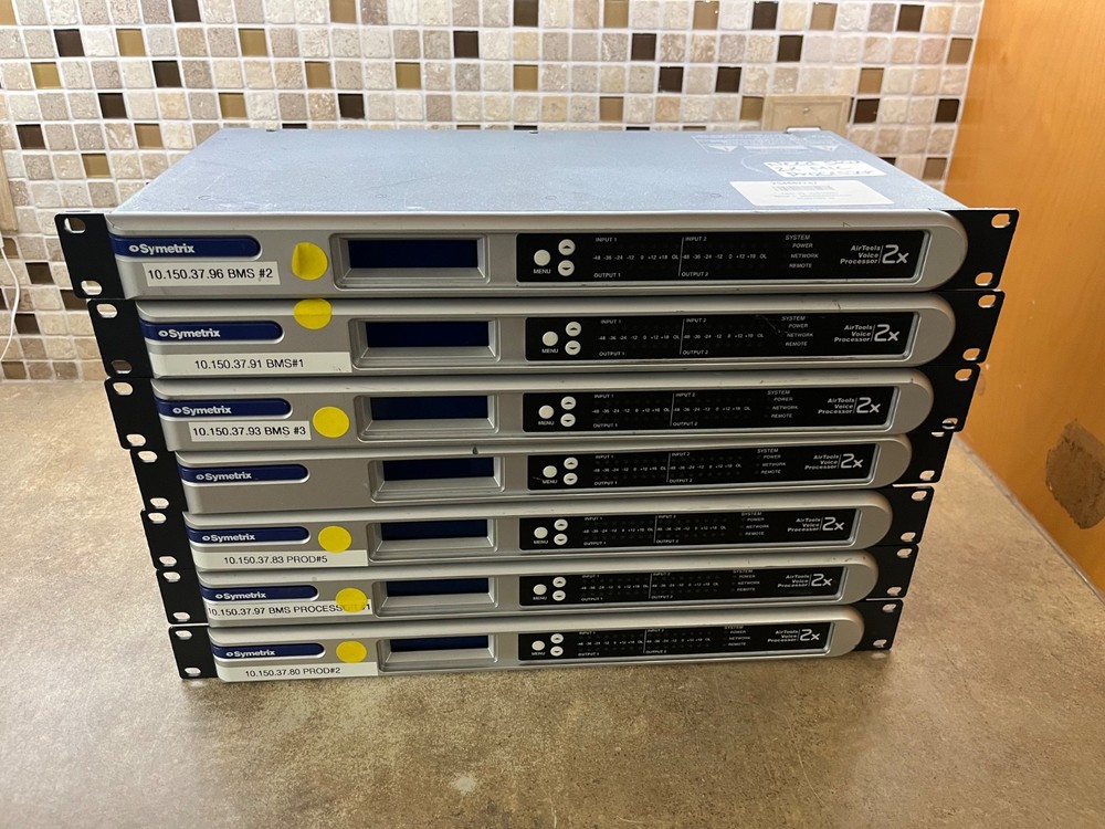 Airtools Symetrix 2X Mic Processor Dual Digital Voice Amplifier