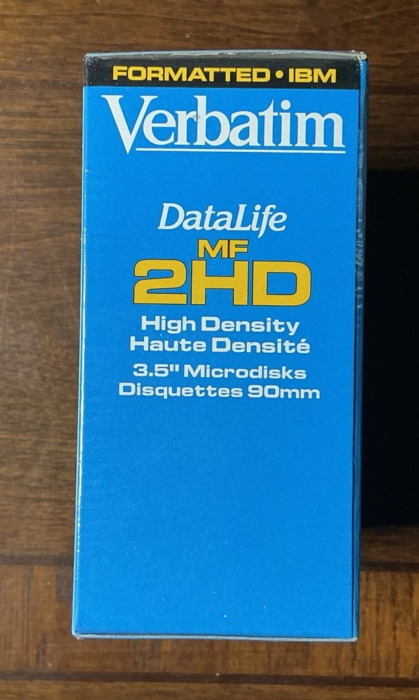 Verbatim DataLife MF-2HD NOS 100 Count🔥🔥🔥