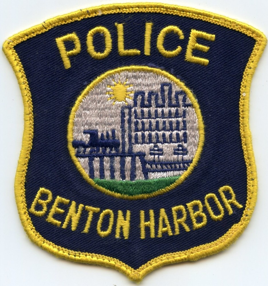 BENTON HARBOR MICHIGAN POLICE PATCH