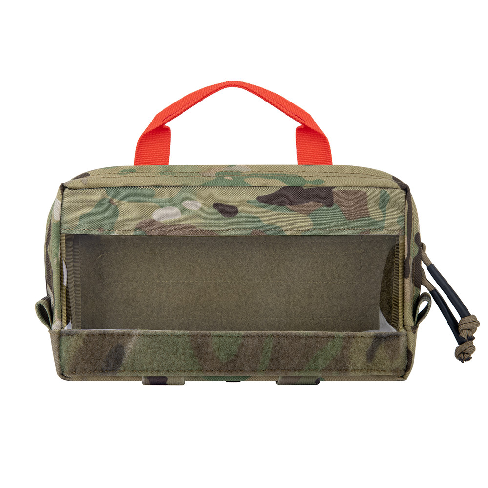 KRYDEX Clear Top Insert Pouch Bag Organizer Hook & Loop Small for D3 Backpack