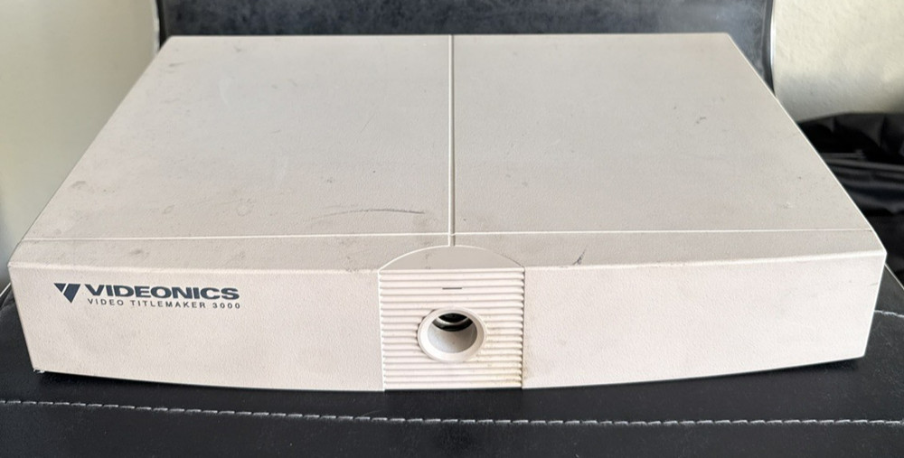 Videonics TitleMaker 3000 Model TM-3000 NTSC