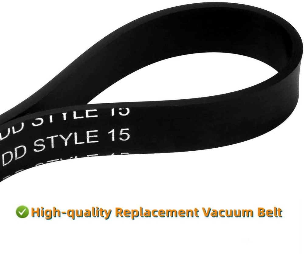 Replacement Belts for Dirt Devil Style 15 Dynamite and Power Express Black