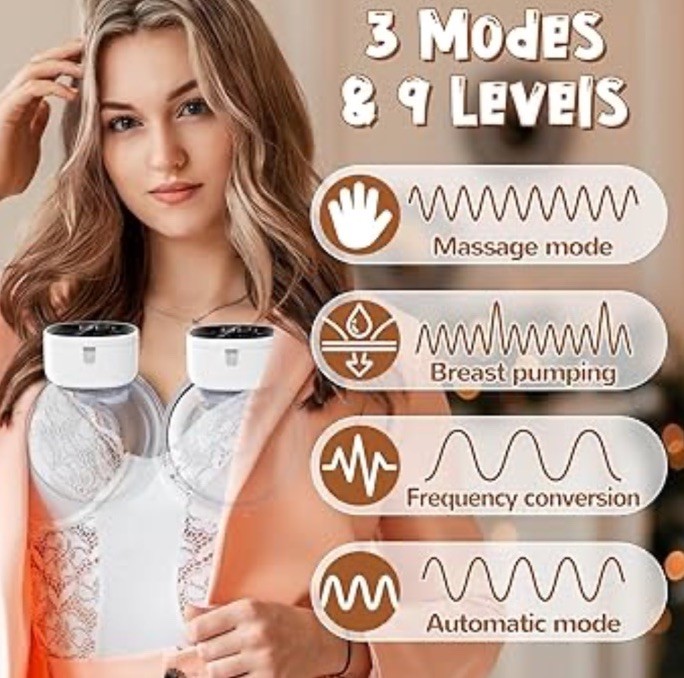 Hands Free Breast Pump Wearable