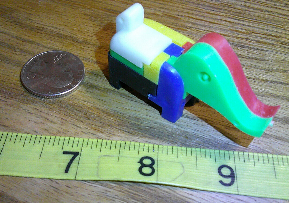 keychain puzzle plastic put together Elephant