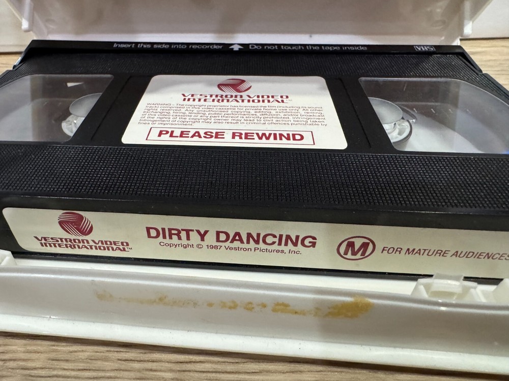 Dirty Dancing, Patrick Swayze - VHS Tape