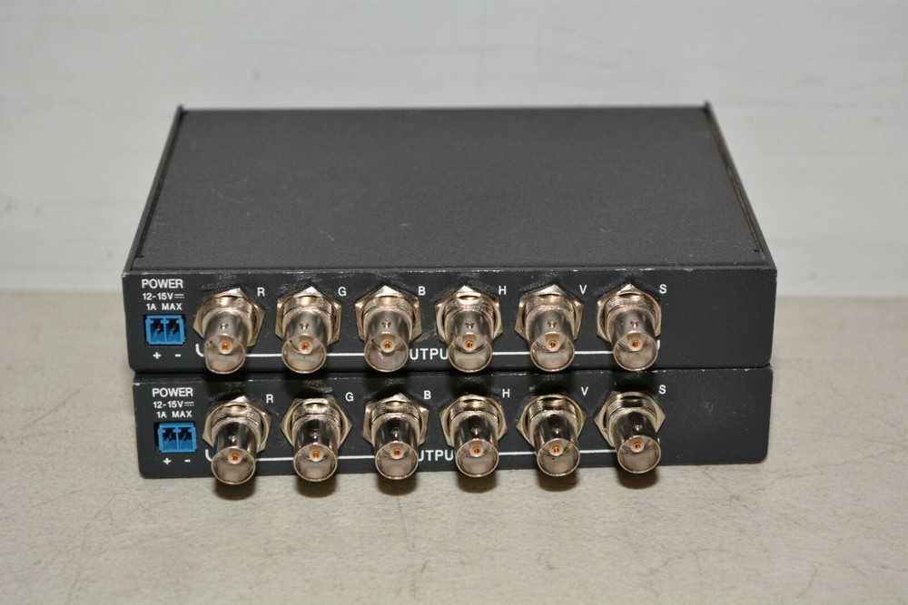 Lot 2x Extron RGB 190F Universal Computer Video Interface