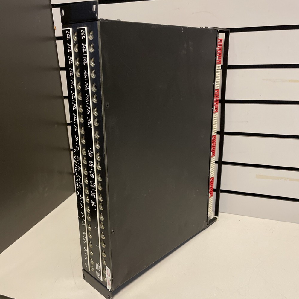 24x2 Audio Patch Bay Panel Rack Mount - COMMUNICATIONS CORPORATION - VERSAPATCH