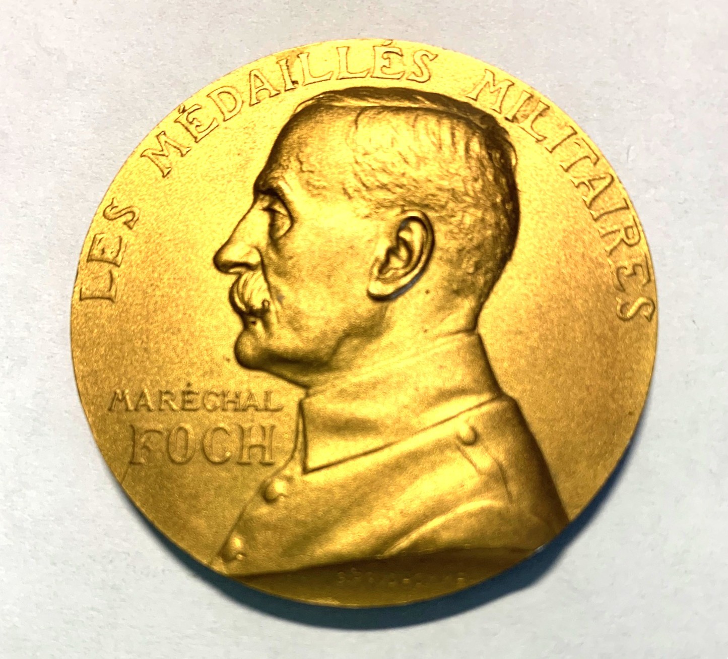 French Commemorative Medal Marshal Ferdinand Foch,