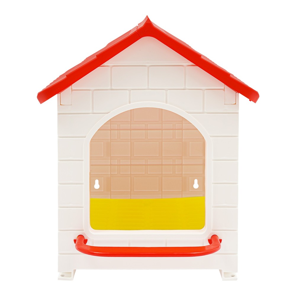 3 PCS Chicken Nesting Boxes Nesting Box with Nesting Pad for Laying Eggs Red