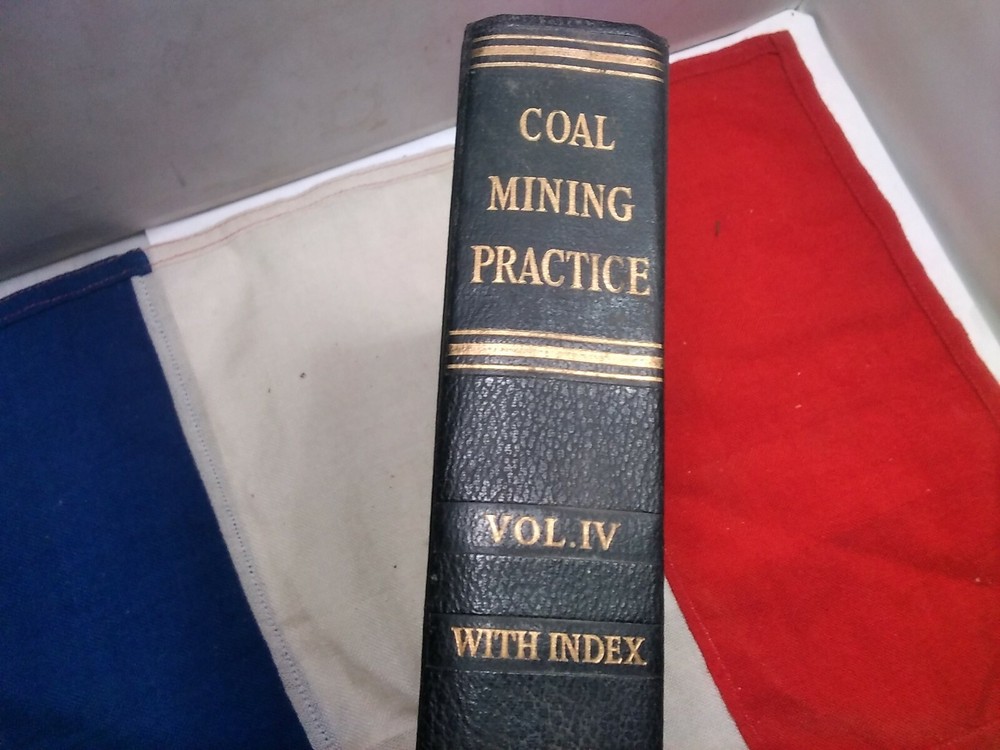Vintage Coal Mining Practice Book