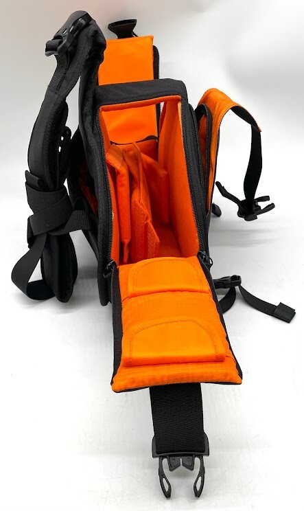 Alles CAMERA BAG Black with Orange lining NEW