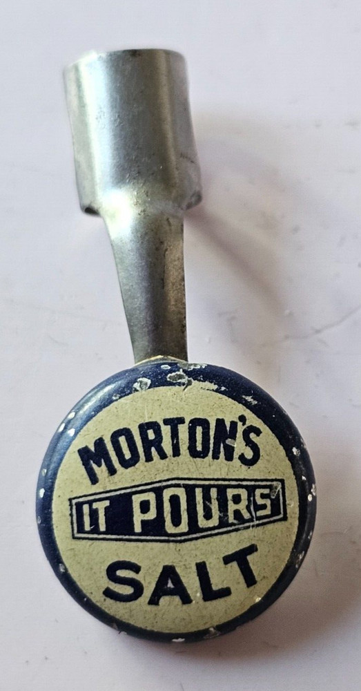 Antique Morton Salt Pencil Topper