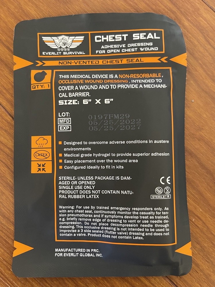 Tactical Trauma Combat First Aid Kit