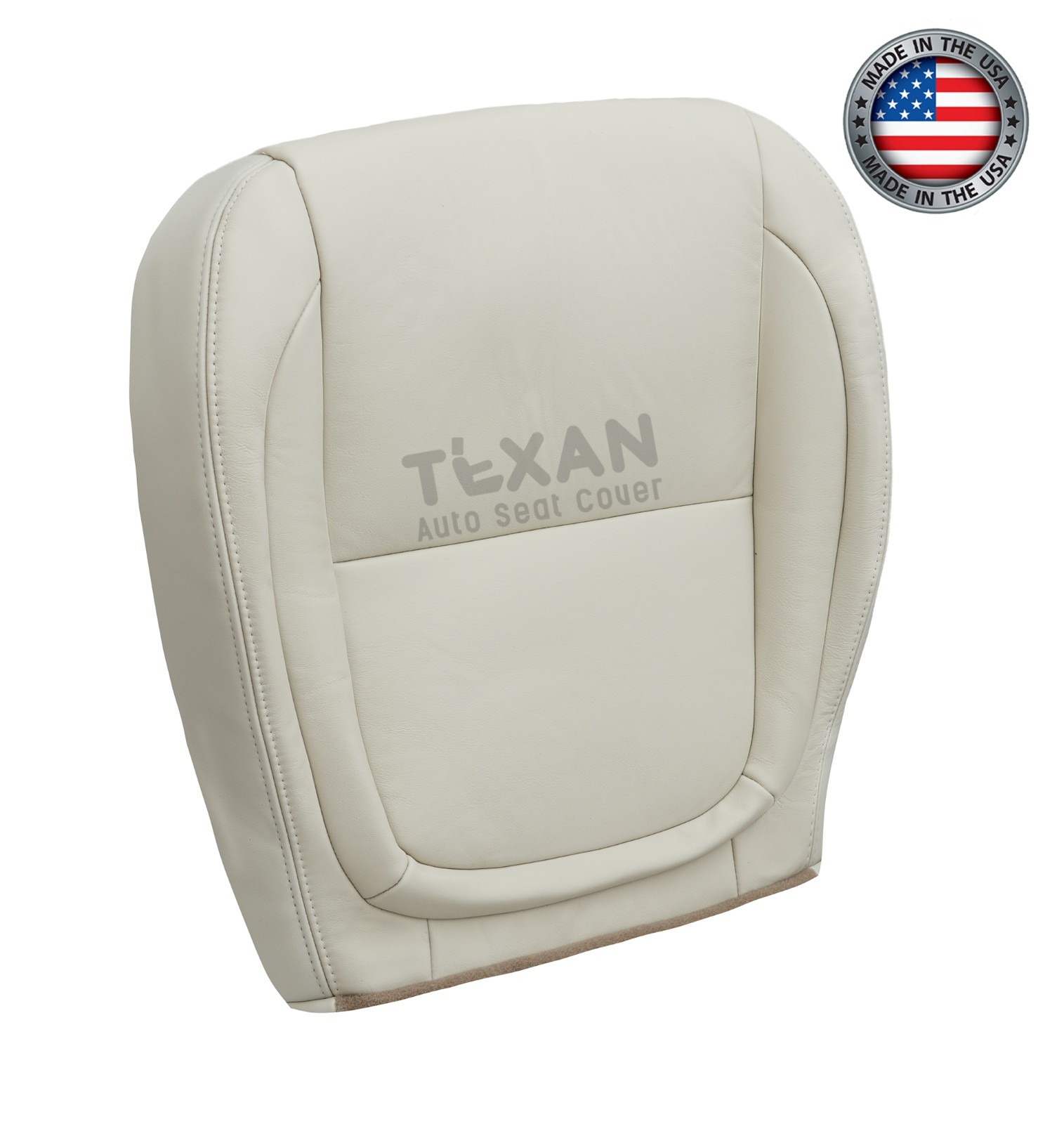 Driver Bottom Replacement Seat Cover Leather Light Tan For 2002-2010 Lexus SC430