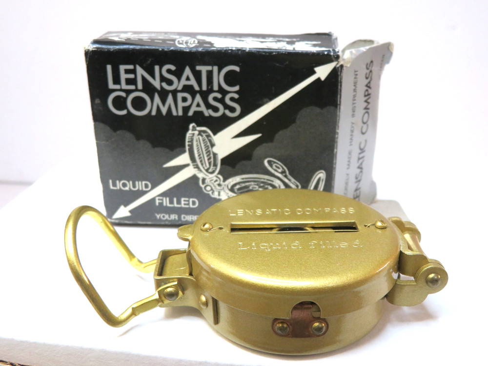 Lensatic Compass NEW in Box
