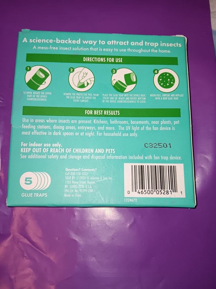 STEM Flying Insect Fan Trap Refills 5-Ct.
