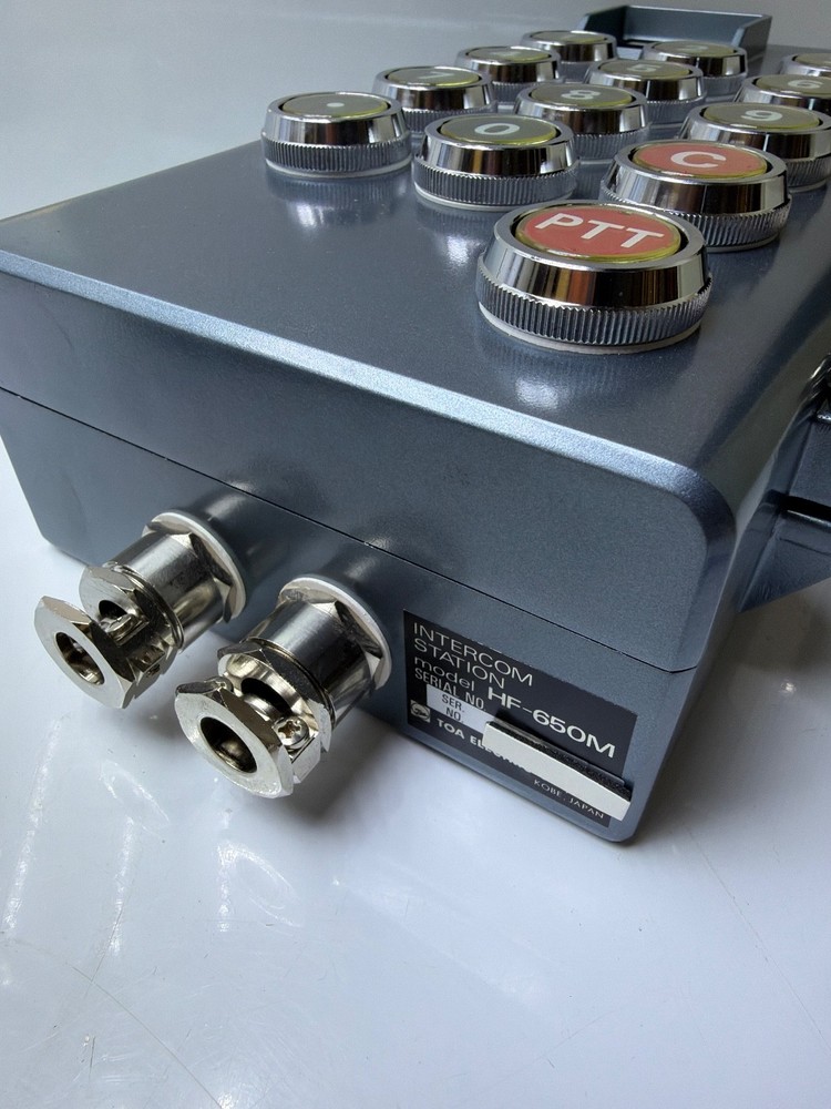 TOA Inercom Station HF-650M ( Without Box )