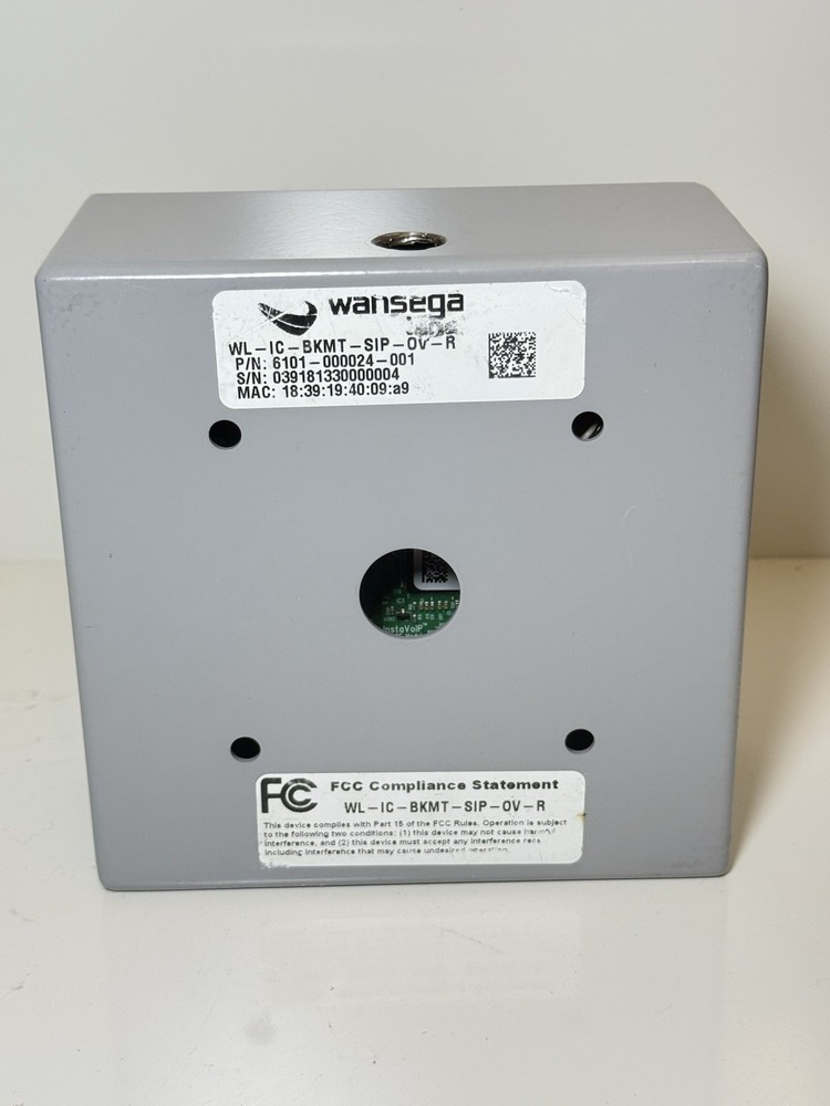 Wansega Intercom Call Door Access Intercom Speakerphone 6101-000024-001