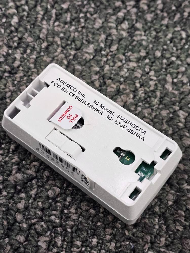 (QTY2)SIXSHOCK2A 3Zone Wireless Shock Door/Window Sensor For ADT CommandSecurity