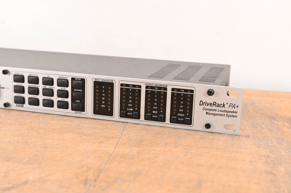 dbx DriveRack PA+ Complete Loudspeaker Management System CG01WSD