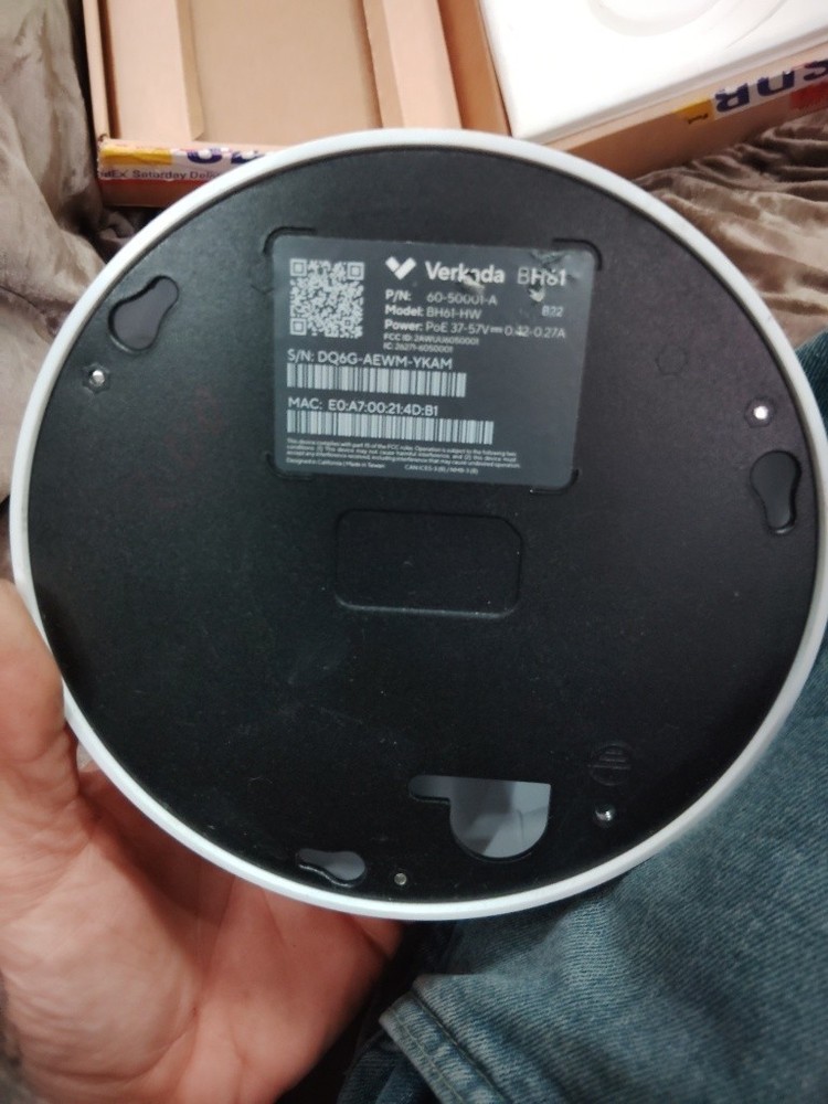 VERKADA BH61 WIRELESS ALARM HUB