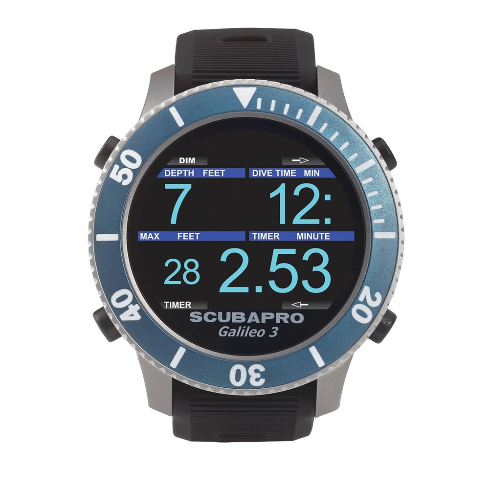 Scubapro Galileo 3 Titanium Wrist Dive Computer with Smart + Pro Transmitter