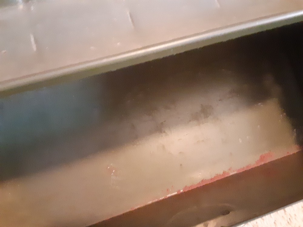 Vintage Eagle Lock Co. tackle or tool box BROKEN LOCK