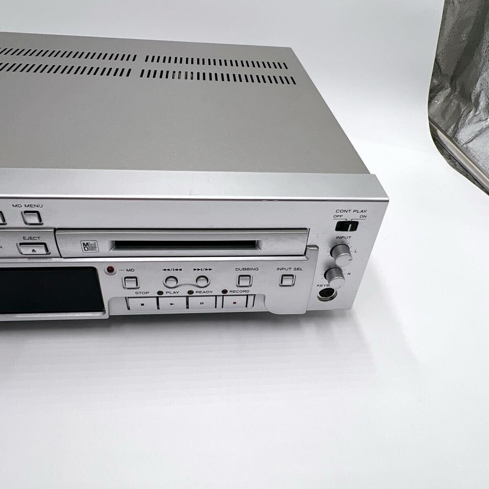 TEAC MD-70CDS CD Player MD Recorder Silver Good