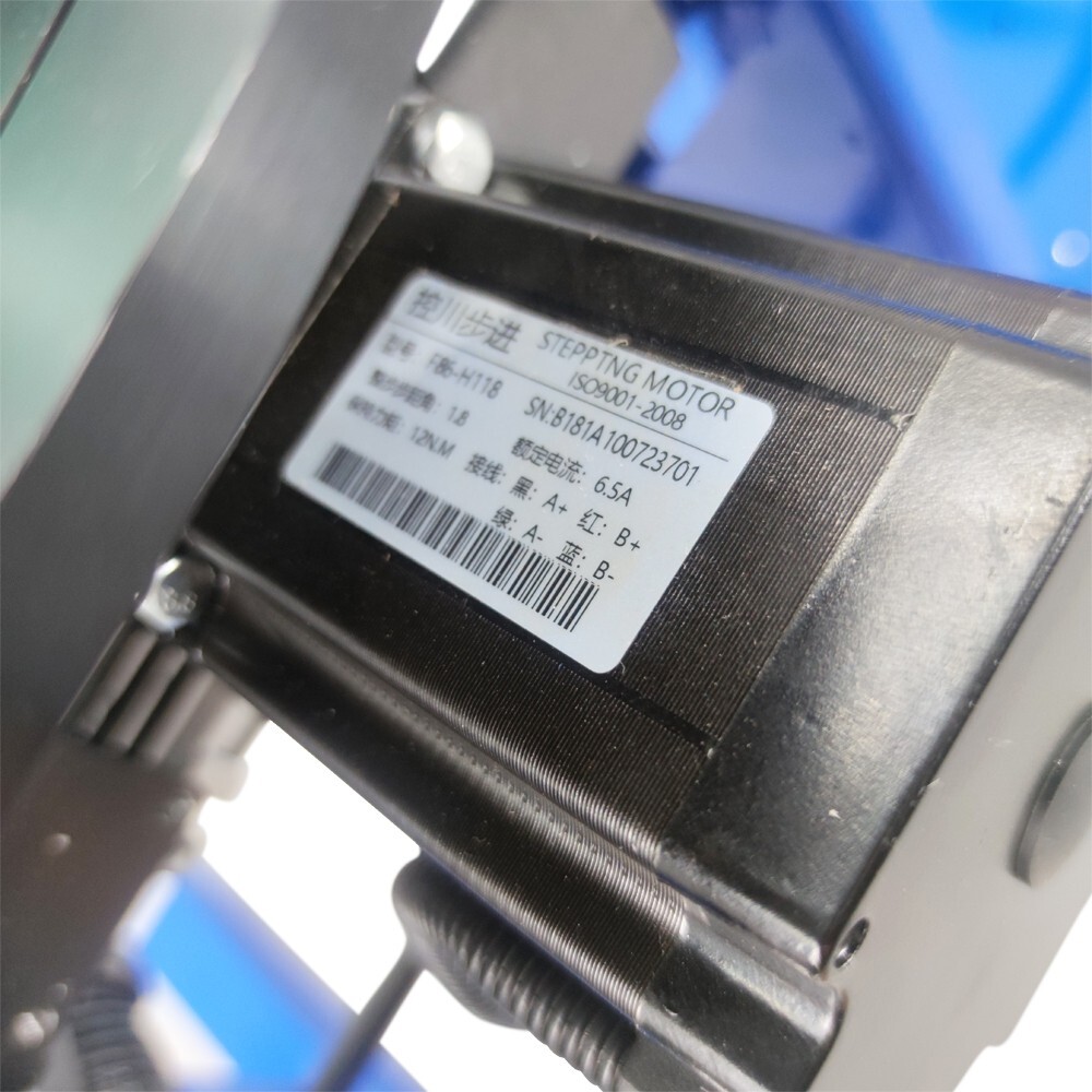 PLC Touch Screen Controller 110LB Welding Positioner Turntable with 200mm Chuck