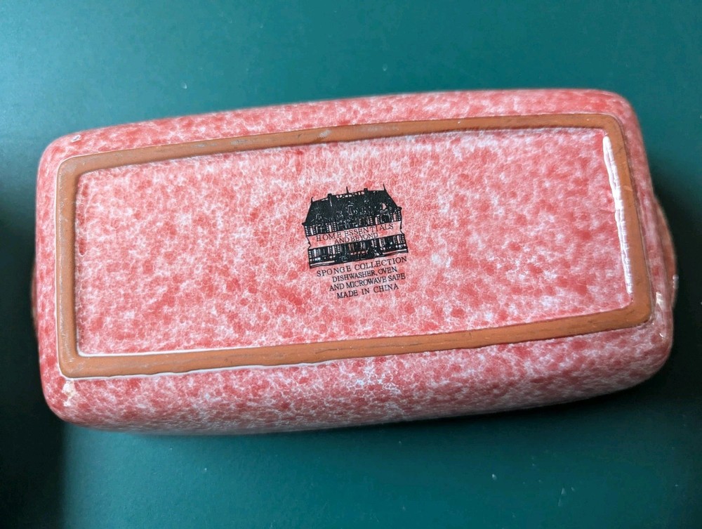 Home Essentials And Beyond Sponge Red Loaf Pan