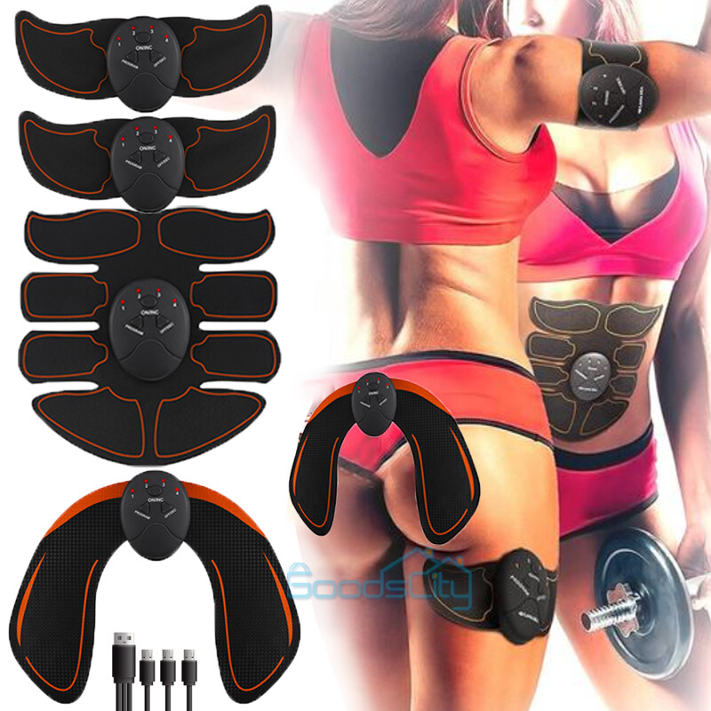 EMS Abdominal Muscle Core Toning Trainer Stimulator Flex Toner Tactical Exercise
