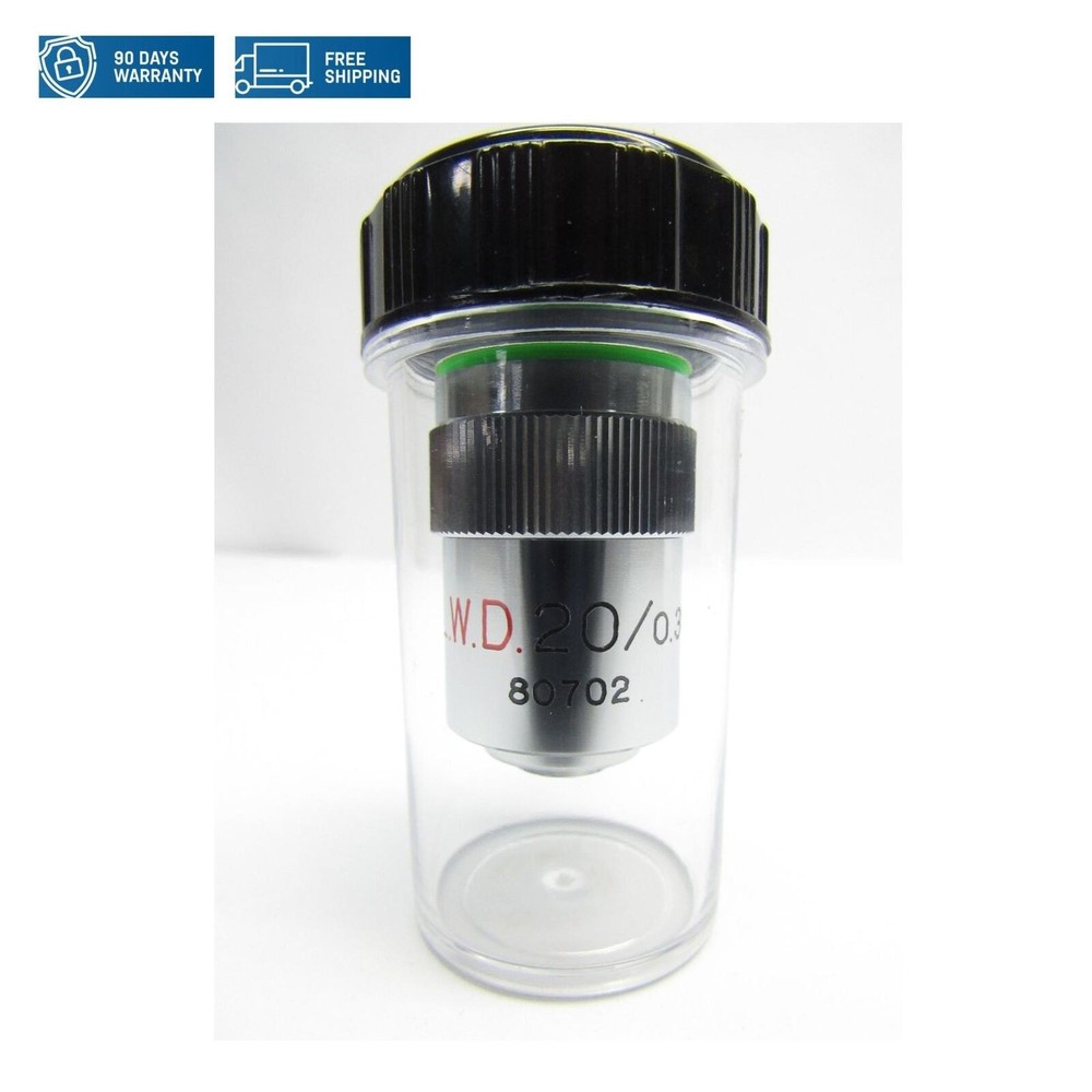LWD 20/0.30 Optics Microscope Objective w/Protective Case New