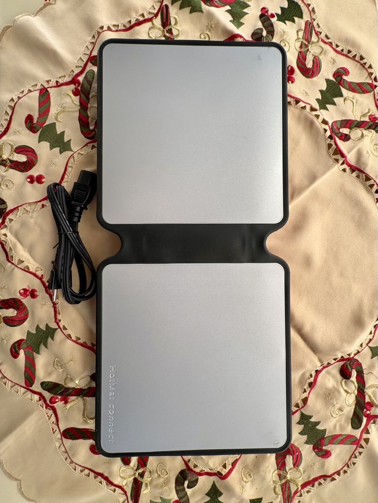 RUST RED HotMat Connect Modular 2 Dish Foldable Hot Warming Tray # 2DISH Connect
