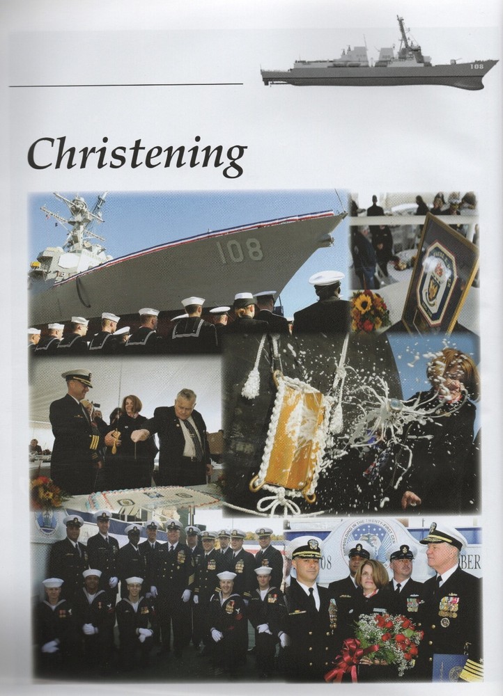 ☆ USS WAYNE E. MEYER DDG-108 NAVY AEGIS DESTROYER COMMISSIONING PROGRAM 2009 ☆