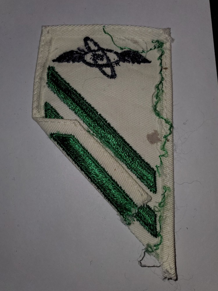 WWII USN Navy Aviation Electronics Tech Seaman Rate Chevron Patch L@@K!!!