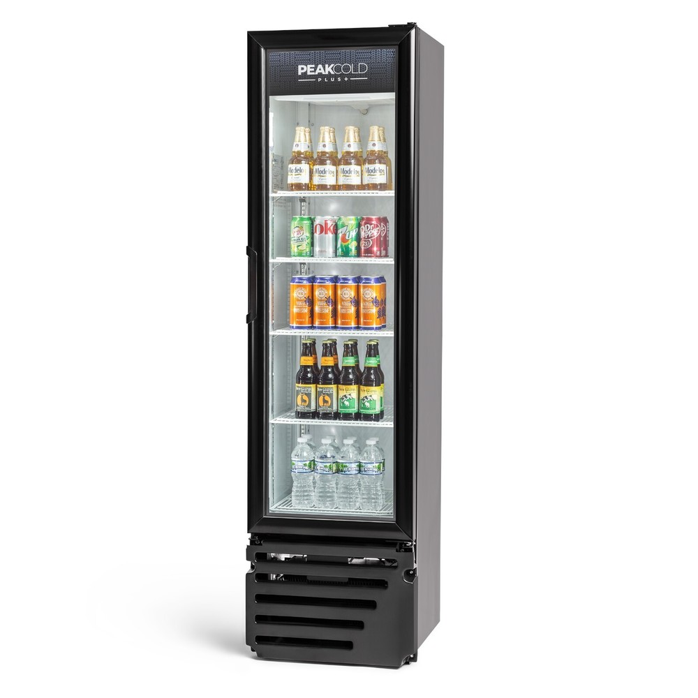 7.7 Cubic Ft PEAKCOLD PLUS Upright Display Cooler