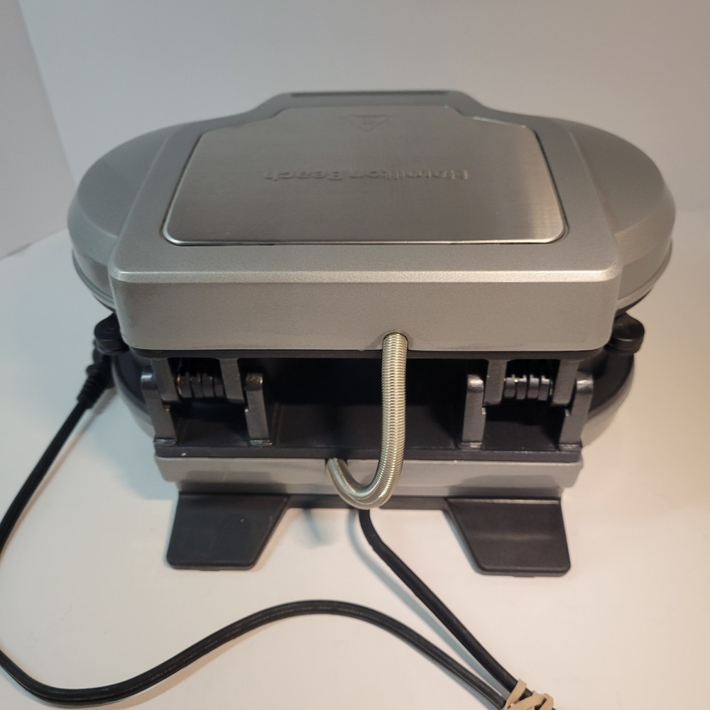 Hamilton Beach Dual Breakfast Sandwich Maker Timer Model 25490A Tested Works