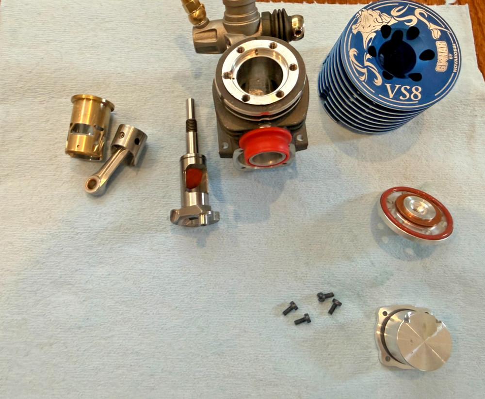 Gimar Novarossi Virtus VS8 .23 Offroad Ceramic, Hand Modified Engine for Buggies