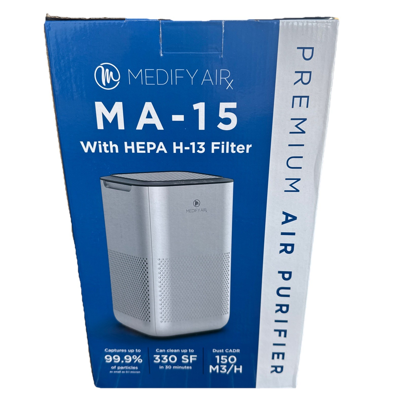 Medify MA-15 Air Purifier | True HEPA H13 Filter Smoke Dust Allergies Odors BNIB