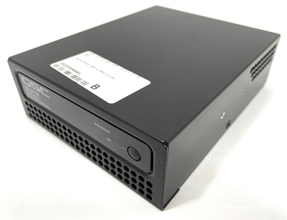 QSC Q-SYS QIO-S4 Peripheral Controller Network I/O Expander