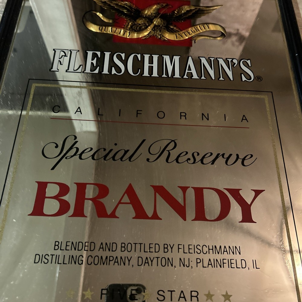 Fleischmann's Brandy Mirror 16x20